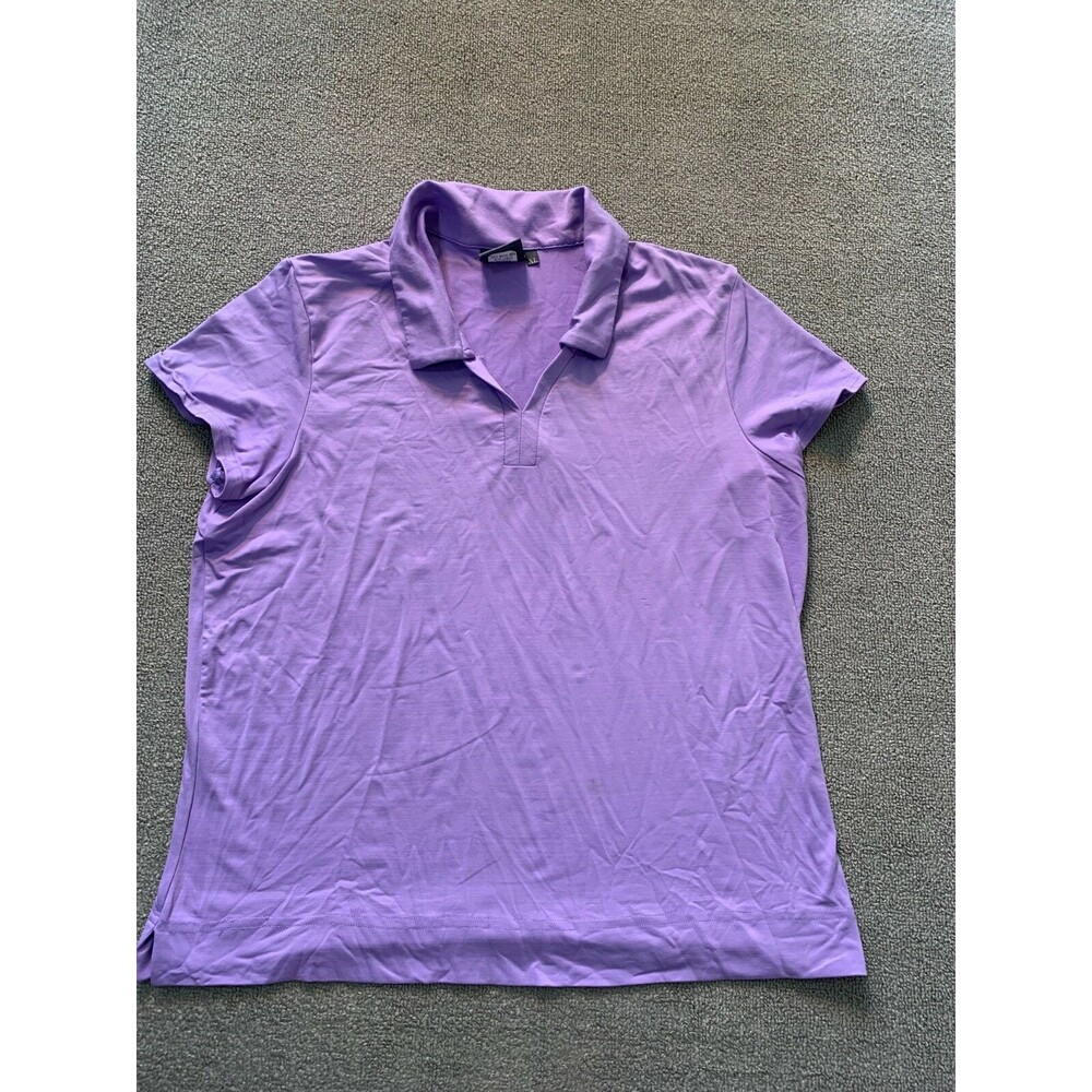 LBH Woman's short Sleeve Shirt XL Purple